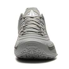 Li-Ning Lightweight Support Basketball Shoes ABAW041 Men's JB BUCKETS 2 Anti-Slip Wear-Resistant Competition Training Sports Shoes - Moon Surface Gray - View 9