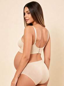Hart & Haze 3pcs/Set Maternity & Nursing Bras, Sexy Front-Open Breastfeeding Bras, Comfortable Seamless Anti-Sagging Bras For Pregnancy - Multicolor - View 3