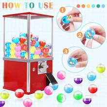 2/6/10/20pcs Round Fillable Balls For Vending Machines Clear Plastic Capsules For Party Favors DIY Crafts And Decorative Use - Multicolor - View 3