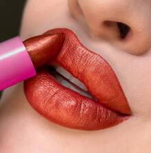 Mahav Long-Wear 24h High Pigment Lipstick - Professional Finish And Long-Lasting Lipsticks - 銅光澤 - 查看 1