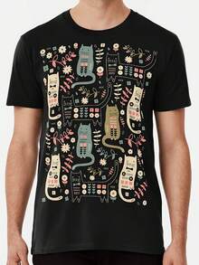 Cat Folk S To 5XL Made In The AUUSA T-Shirt - 款式 - 查看 1