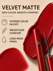 Giorgio Armani Armani 紅管絲絨唇釉 #400，6.5ml 正裝 / 3ml 試用裝，高顯色、持久、不黏膩、滋潤，情人節禮物 - 400 lip maestro - 查看 9