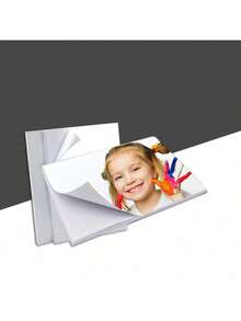 High-Gloss Self-Adhesive Inkjet Printing With Adhesive Backing Stickers Photo Paper A6 50 Sheets Label Paper Waterproof DIY Stickers - 50pcs - View 8