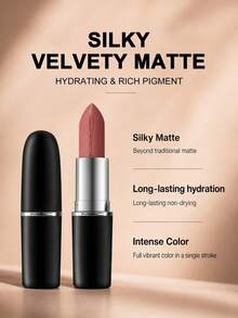 MAC XIMAL 絲絨霧面唇膏 - 617 VELVET TEDDY - 0.12 Oz./3.5g - 617 天鵝絨泰迪熊 - 查看 3