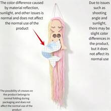 Mermaid Hair Clip Storage Rack, Cute Girls Hair Accessories Organizer, Suitable For Nursery Decor - Multicolor - View 15