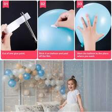 Double-Sided Adhesive Dot Tape Roll DIY Adhesive Multi-Purpose Double-Sided Bonding Handmade DIY Projects Home Daily Use Holiday Decorations - White - View 5