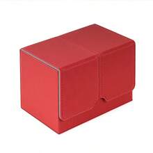 Magic Card Storage Box, Includes 2 Commander Card Display Stands, Can Store Over 310 Cards, Comes With Magic Card Dice Tray; Leather Material, Magnetic Closure Design, Suitable For TCG Trading Card Games, Collectible Card Games, - Multicolor - View 9
