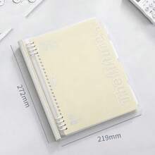 B5 Macaron Color Loose-Leaf Notebook, Detachable Refillable Pages Student Classroom Note-Taking Notebook Office Lined Record Book - Multicolor - View 10