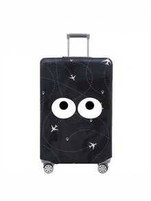 1PC Luggage Elastic Protective Cover Travel Cover Trolley Cover Polyester Material Unisex Travel Accessories Outdoor Vacation Essential, Luggage Cover - Multicolor - View 21