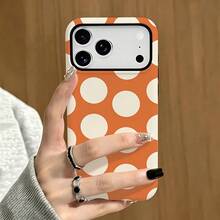 [24h Shipping From DE/FR/ES]Apple 17 16 15 Promax  21 22 23 24 25 26 Ultra GalaxyShockproof Hard PC Dual-Layer Armor Cover Compatible With IPhone 18/17/16E/15/14/13/12/11 Pro/Plus/Max | Rigid Outer Shell + Shock-Absorbing Inner Layer | Iconic Polka Dot Pattern | Slim Ergonomic Grip | Full-Edge Protection | A Thoughtful Birthday Surprise For Her, Mother's Day Gift, Or Valentine's Treat - 1 Piece Of Picture Color - View 2