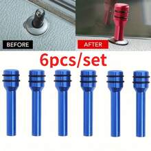 6pcs Universal Car Safety Door Lock Pins, Suitable For Van And Autonomous Vehicle Doors, Used For Vehicle Safety Protection, Automatic Locking Repair, Durable, Secure Locking, Stable Structure, High-Quality Lock Pins - A - View 8