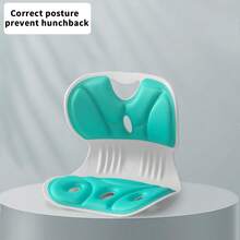 Ergonomic Posture Correction Cushion (Insert Only), Large Back Support Pad For Adult Chairs And Furniture, Helps Correct Posture, Relieves Lower Back Discomfort, Portable Lumbar Support Design - A - View 13