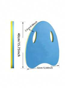 Swimming Kickboard With Handle, Professional Swimming Training Board, Universal Design Kickboard With Handle, A-Shaped High Buoyancy EVA Foam Swimming Training Board, Non-Slip Swimming Learning Aid, Suitable For Beginners And All Swimmers, Pool Practice Float Board - Multicolor - View 9