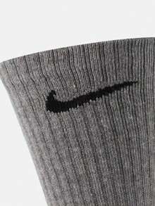 Nike 中性款 U NK EVERYDAY LTWT 低筒襪 3雙超值組 SX7676-964 - 黑/白/灰 - 查看 5