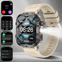 2026 Upgraded Smartwatch, Bluetooth Calling, Music Control, Customizable Watch Face, Remote Photography, Racing Game, Notification Reminder, Pedometer, Multiple Sports Modes, Fashionable Wearable Device - Multicolor - View 4