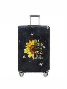 1PC Luggage Elastic Protective Cover Travel Cover Trolley Cover Polyester Material Unisex Travel Accessories Outdoor Vacation Essential, Luggage Cover - Multicolor - View 35