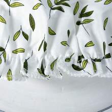1PC Reusable Floral Pattern Elastic Fabric Salad Bowl Cover, High Elasticity Sourdough Bread Fermentation Cover, Fits 7-12 Inch Bowl Opening, Home Baking Dough Fermentation Dust Cover, Kitchen Refrigerator Fruit Leftover Food Preservation Cover - Multicolor - View 8
