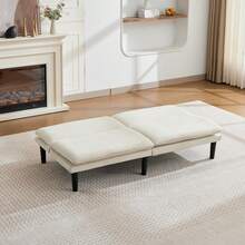 Sofa Bed Mattress - 米色+泡沫 - 查看 7