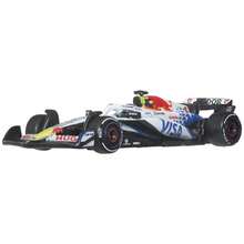 Hot Wheels Premium 1:64 Scale Die-Cast Alloy Visa Cash App Racing Bulls F1 Team Racing Car Liam Lawson & Isack Hadjar - JMM94 - View 6