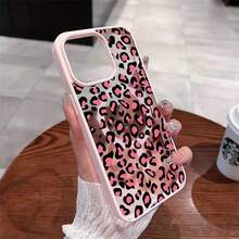 Handyhülle - Rosa Leoparden-Design Hülle, kompatibel mit kabellosem Laden, stoßfest und mit Magnet, für iPhone 17 Pro Max/17 Air/16/15/14 Plus/13/12/11 und Galaxy A56/A55/A54/A36/A35/A26/A25/A16/A15/A06/S25 Ultra/S24 Fe/S23 Plus/S22 - 1 Stück Bildfarbe - Übersicht 9
