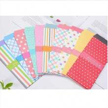 10PCS Colored Envelopes 3.35 X 6.89 Inches 10 Unique Design Cute Coin Invitation Gift Card Postcard Colorful Envelopes,Creative Stationery Envelopes With Romantic Cute Cartoon Floral Pattern - A - View 11