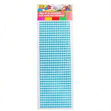 640pcs/Pack 5mm Rhinestone Stickers, Gem Stickers, Self-Adhesive Jewelry Stickers, Shiny Rhinestone Craft Stickers, Eye Makeup Decoration, Suitable For Eyes, Nails, Phones, Tablets, DIY, Multiple Styles DIY Acrylic Rhinestone Stickers - Multicolor - View 8