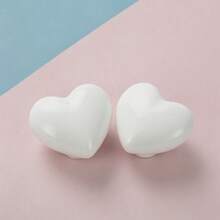 2pcs Cute Heart-Shaped Cabinet Handles, Solid Drawer Pulls, Colorful Decorative Furniture Knobs, Suitable For Baby Room And Kids Bedroom - Multicolor - View 8
