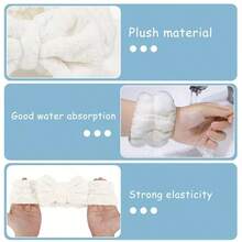 Moisture-Proof Sweat Absorbing Wristband For Exercise And Face Washing - Multicolor - View 4