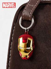 Monogram 1PC Officially Licensed Metal Keychain Shield Mask And Avengers Logo 3D Designs Bag Charm Daily Collectible Accessory Ideal Gifts For Fans - Multicolor 1 - View 2