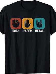 Heavy Metal Music - Rock ON T-Shirt - 款式 - 查看 1