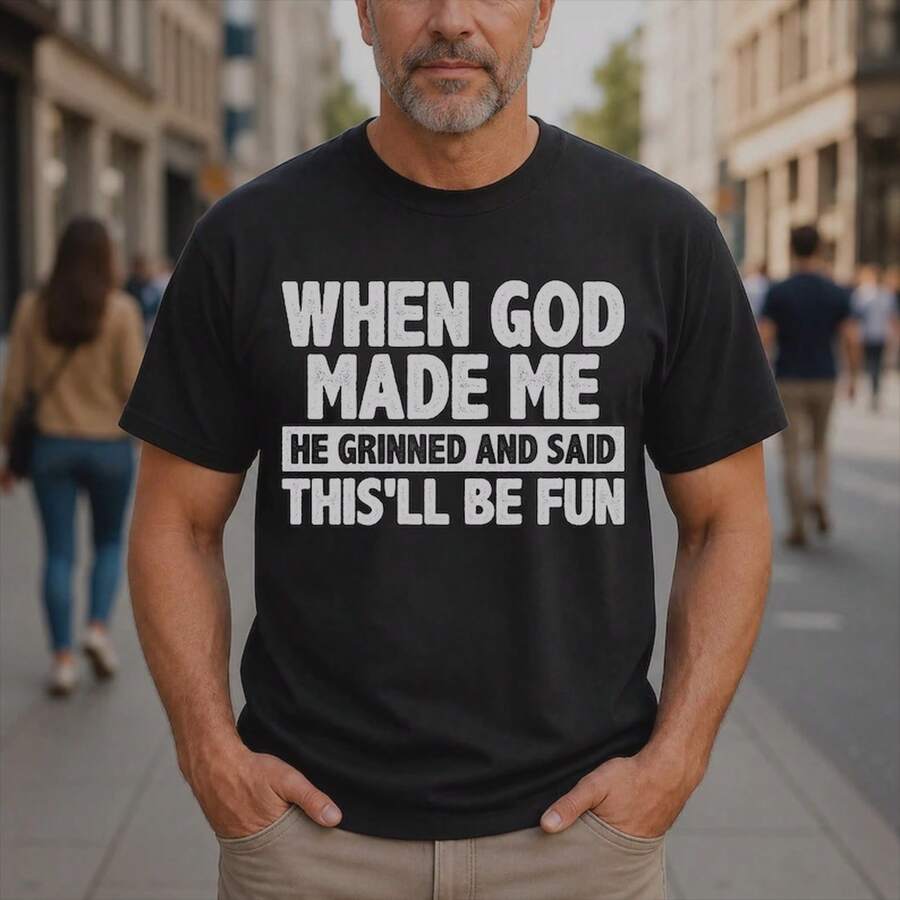 Men T-Shirts - 黑色 - 查看 1
