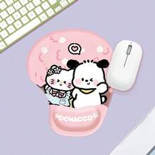 SANRIO Hello Kitty, Kuromi, My Melody, Cinnamoroll Wrist Rest Mouse Pad - 1 buah Alas Mouse Komputer Ergonomis Kartun Lucu dengan Bantalan Lembut, Sempurna untuk Mouse Komputer, Hadiah Luar Biasa untuk Keluarga dan Teman - View 15