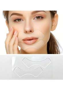 1/3pcs Breathable Face Support Band, Soft Face Wrap, Sun Protection, Adjustable Chin Strap, Suitable For Sleeping, Watching TV And Relaxing, One Size, Face Mask - Multicolor - View 2