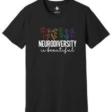 Neurodiversity Is Beautiful Shirt, Autism Awareness Gift, Autism Tee, ABA Shirt - 款式 - 查看 1