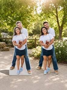 Custom Life-Size Cardboard Standee, Personalized High-Resolution Standee, Upload Your Photo - Available In Multiple Sizes, Suitable For Weddings, Graduations, Birthdays - Multicolor - View 6