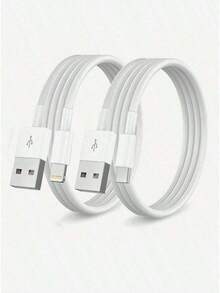 Kabel USB ke Lightning Apple 1m/2m Original, Kabel Pengisian Cepat, Kompatibel dengan iPhone, iPad, AirPods, Mac. - Putih - View 8