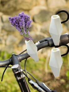 1pc Decorative Bicycle Vase, Decorative Ornament. Made Of Durable Plastic, Suitable For Home, Office And Living Room Decoration, Also Perfect For Wedding And Tabletop Decoration. - Multicolor - View 4
