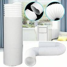 Portable Flexible Air Conditioning Ventilation Pipe, With Thick Design, Suitable For Heating, Cooling, Ventilation And Exhaust. It Is Ideally Suited For Use In Air Conditioners, Range Hoods, Greenhouses, And Bathrooms. - Multicolor - View 4