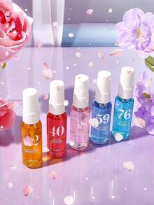 5pcs/1pc 40ml Brazilian Digital Fragrance Spray Gift Set, Air Freshener, Essential Holiday Gift, Same Scent As Big Brands, Carefully Blended With High-Quality Fragrance Ingredients, Perfect For Gifting - Multicolor - View 5
