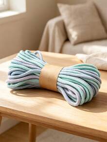 1/3/6/12pcs Approx. 10m 3mm Core Cotton Multi-Color Braided Rope Decorative Accessories, Handmade DIY Cotton Rope Crafts, Keychain Accessories - Braided Rope - View 27