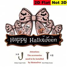 1 buah Gantungan Kunci Kayu Minimalis, Dekorasi Rumah, Dekorasi Halloween, Gantungan Barang Kecil untuk Pintu Masuk - MultiWarna - View 5
