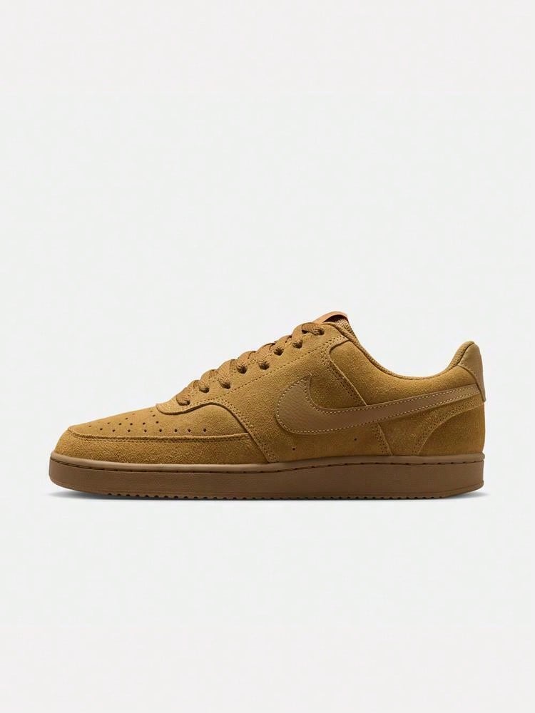 Men's NIKE COURT VISION LO SD PRM Low-Top Sports Casual Shoes IQ9749-700 - Brown - View 1