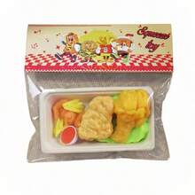 1個創意食物便當盒捏捏樂玩具，壽司、炸雞、芒果飯、牛排義大利麵等多款便當盒捏捏樂，角色扮演捏捏樂玩具，紓壓捏捏樂玩具，生日禮物、節日禮物、情人節禮物、萬聖節、聖誕禮物 - 彩色 - 查看 20