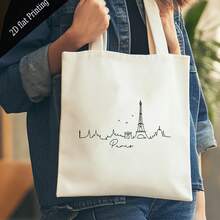 Kids Shoulder & Tote Bags - Beige-35x40cm/13.8x15.8in - View 4