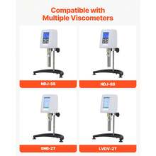 Rotary Viscometer Rotor, 1-80 CP, 0# Viscometer Spindle, Stainless Steel, With Storage Case, For NDJ-5S NDJ-8S SNB-2T And LVDV-2T Laboratory Digital Rotary Viscosity Meters, For Low Viscosity - 10-100000mPa.s ±2% - View 6