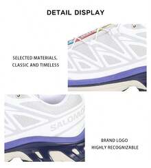 Salomon Men's And Women's Sports Shoes 478203 - White/Moon Rock/Free Color 478203 - View 7