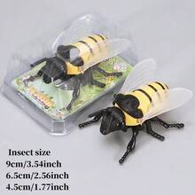 Realistic Insect Wind-Up Toy Model: Crawling And Glow-In-The-Dark - Educational Insect Museum Toy For Teens, Develops Visual And Hand-Eye Coordination Skills, Interactive Toy Party Gift - Multicolor - View 10