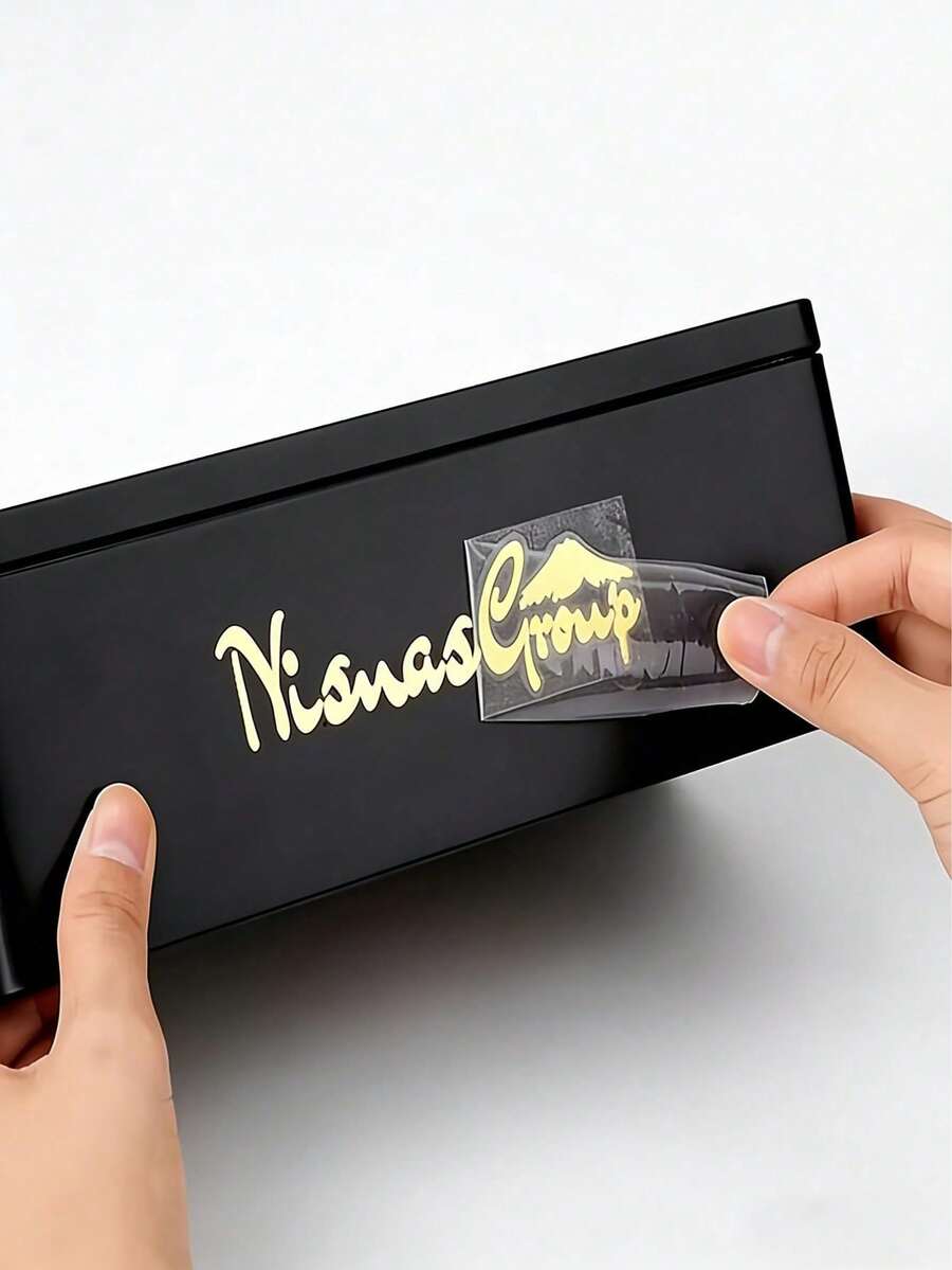3pcs Personalized Custom Name Text Stickers, Holographic Glitter Calligraphy Stickers, Suitable For Wedding Gift Boxes And Balloons, Birthday Anniversary Meetings And Office Decoration, Applicable To Glass Cups, Mugs, Rollers And All Smooth Surfaces, 1pc - Multicolor - View 1