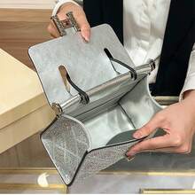 Women Shoulder Bags - Silver - View 5