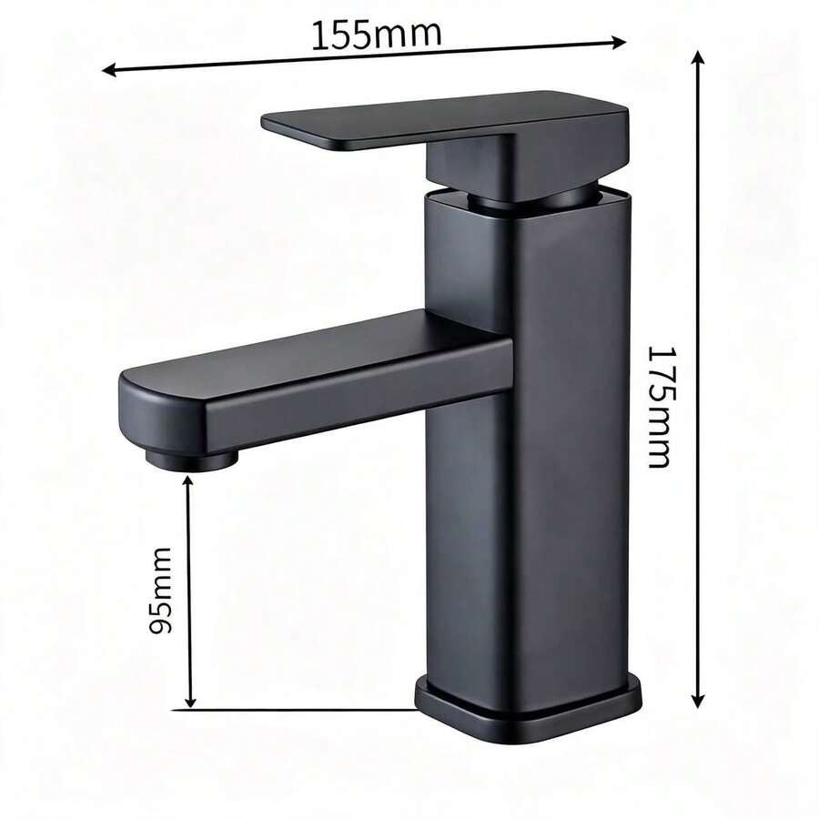 Black / Bathroom Faucets Hot And Cold Mixer Faucets Vanity Bathroom Kitchen Deck Mounted Bathroom Sink Faucets
